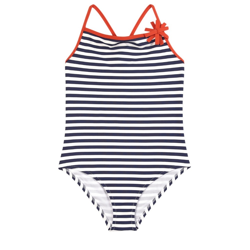 jacadi
Navy Stripe Swimsuit size 4A / 104 cm